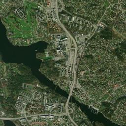 Djursholm High Resolution Satellite Map
