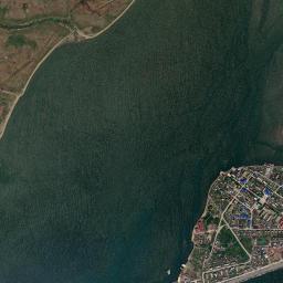 Okhotsk High Resolution Satellite Map