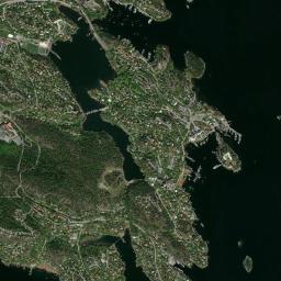 Saltsjöbaden High Resolution Satellite Map