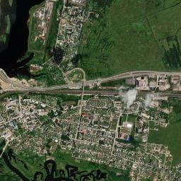 Sheksna High Resolution Satellite Map