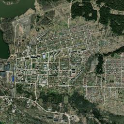 Aleksandrovsk High Resolution Satellite Map