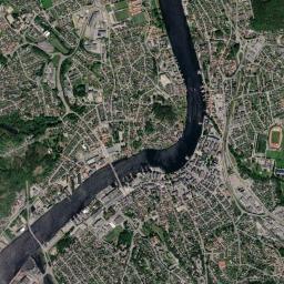 Porsgrunn High Resolution Satellite Map