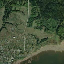 Pozhva High Resolution Satellite Map