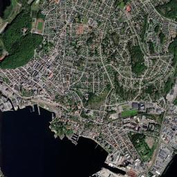 Larvik High Resolution Satellite Map