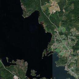 Nissedal High Resolution Satellite Map