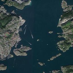 Kragerø High Resolution Satellite Map