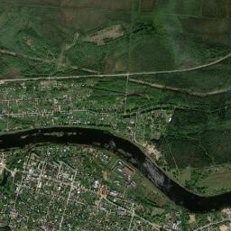 Ustyuzhna High Resolution Satellite Map