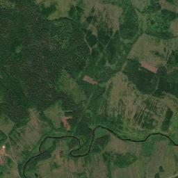 Pervomayskiy Rayon High Resolution Satellite Map