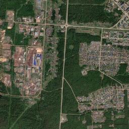 Kodinsk High Resolution Satellite Map