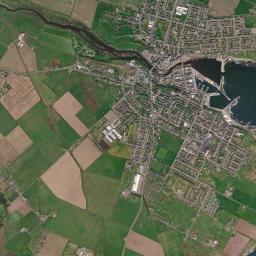 Wick High Resolution Satellite Map