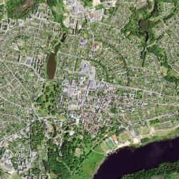 Viljandi High Resolution Satellite Map