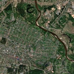 Neyskiy Rayon High Resolution Satellite Map