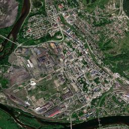 Chusovoy High Resolution Satellite Map