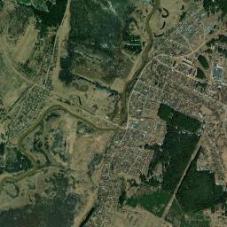 Zyukayka High Resolution Satellite Map