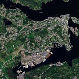 Farsund High Resolution Satellite Map