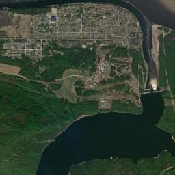 Mamakan High Resolution Satellite Map