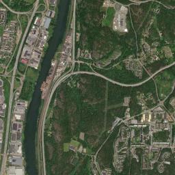 Hammarkullen High Resolution Satellite Map