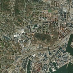 Göteborgs stad High Resolution Satellite Map