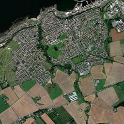 Buckie High Resolution Satellite Map