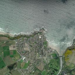 Banff High Resolution Satellite Map