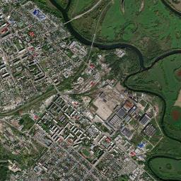 Irbit High Resolution Satellite Map