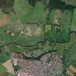 Huntly High Resolution Satellite Map