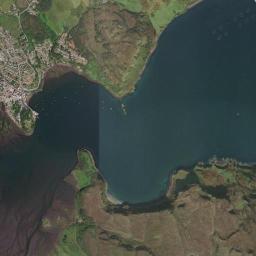 Portree High Resolution Satellite Map