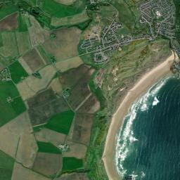 Cruden Bay High Resolution Satellite Map