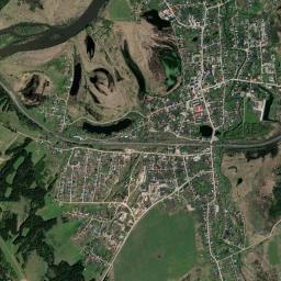 Ust’-Kishert’ High Resolution Satellite Map