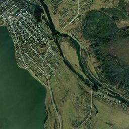 Staroutkinsk High Resolution Satellite Map