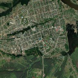 Krasnyye Baki High Resolution Satellite Map