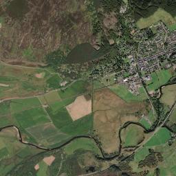 Kingussie High Resolution Satellite Map