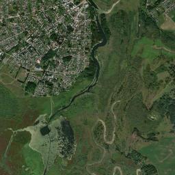 Sanchursk High Resolution Satellite Map