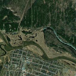 Onokhino High Resolution Satellite Map