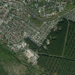 Kamyshlov High Resolution Satellite Map