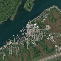 Petersburg High Resolution Satellite Map