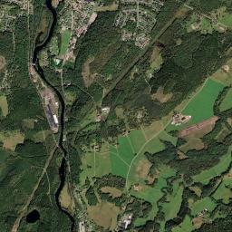 Oskarström High Resolution Satellite Map