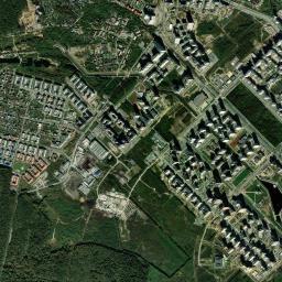 Shirokaya Rechka High Resolution Satellite Map