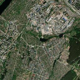 Chaykovskiy High Resolution Satellite Map