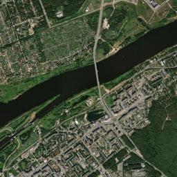 Dubna High Resolution Satellite Map