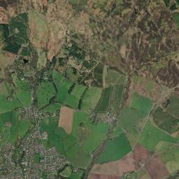 Pitlochry High Resolution Satellite Map