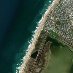 Thyborøn High Resolution Satellite Map