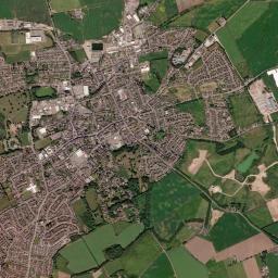 Forfar High Resolution Satellite Map