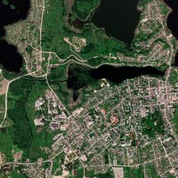 Ludza High Resolution Satellite Map