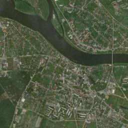 Jēkabpils High Resolution Satellite Map