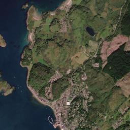 Ganavan Road, Oban, Argyll and Bute PA34, UK Satellite Map