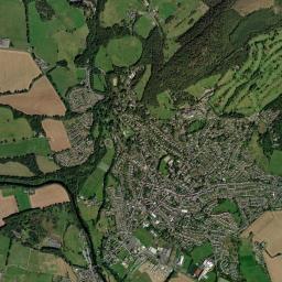 Crieff High Resolution Satellite Map