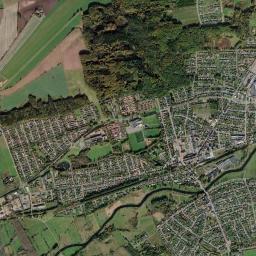 Bjerringbro High Resolution Satellite Map