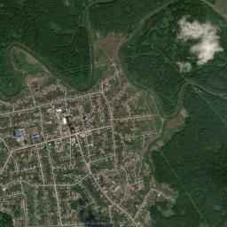 Severnoye High Resolution Satellite Map