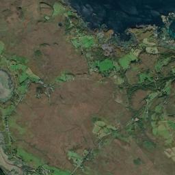 A849, Isle of Mull, Argyll and Bute PA67, UK Satellite Map